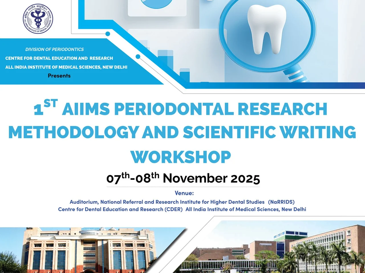 AIIMS Workshop — Event Banner