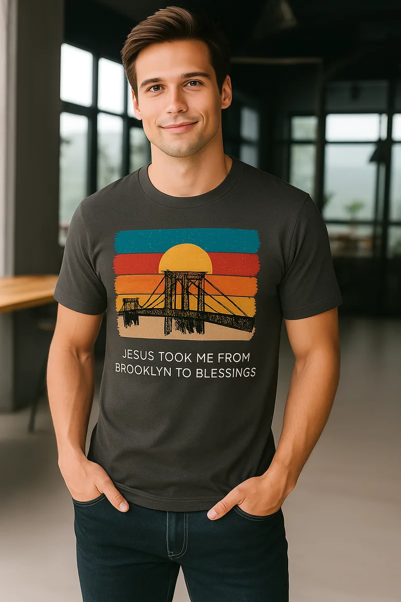 Brooklyn to Blessings Men Grey