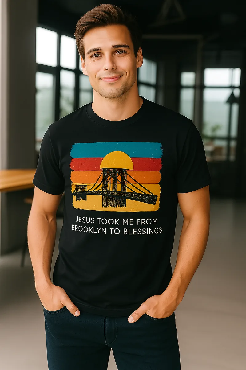 Brooklyn to Blessings Men Navy